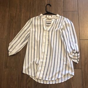 Boho style work blouse